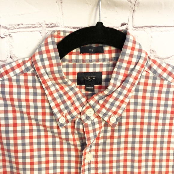 FINAL PRICE J. Crew Factory Plaid Shirt - Picture 2 of 3